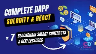 Kuliah Kontrak Cerdas Blockchain & DeFi - Kursus DApp Lengkap - Solidity & React