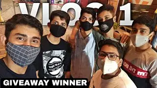 Giveaway Winner ko Birthday par Drawing Gift Kari! / Vlog 1