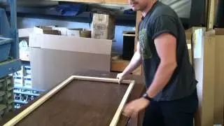 stretcher bar warehouse warped frame tutorial