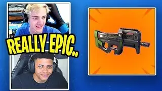 Ninja And Myth React To The Legendary Compact Smg *MAD AT EPIC* - Fortnite Best Moments
