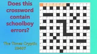 This Crossword Has Some Strange Clues and Stranger Answers | Times Cryptic Crosswords