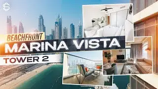 Marina Vista Tower 2, Emaar Beachfront &ndash; 2-Bedroom Apartment with Amazing View