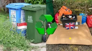 Singapore vs Cornwall UK recycling