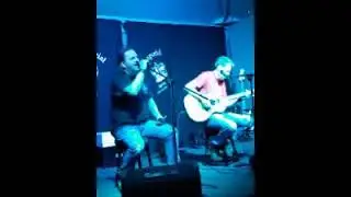 Nick Shaw and Jay Hughes acoustic open mic night Medley
