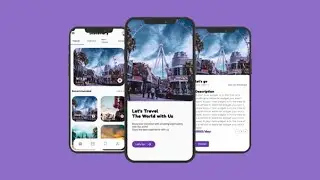 Discovery Tourism App | Speed code | Multipurpose #UI | Flutter | Dart