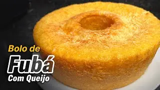 Bolo de Fubá com Queijo: A Receita Mais Gostosa e Perfeita que Você Já Viu!