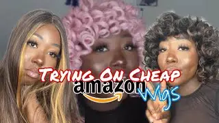 Ordering Cheap Wigs From AMAZON & This Is What I Got | Stallicorn