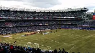 National Anthem on Historic, First Ever, Opening Home Game of NYCFC