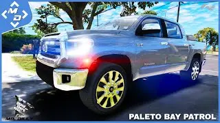 NISSAN TUNDRA UNMARKED - PALETO BAY PATROL | PATROL GTA V LSPDFR POLICE MOD