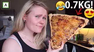 Jeg lager ett GIGANTISK Pizzastykke! 🍕