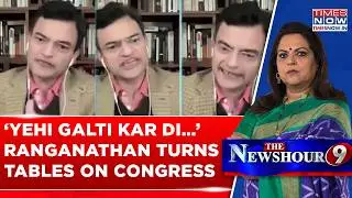 Savage Anand Ranganathan Goes Ballistic After ‘Trigger’ Moment | Congress Cornered On-Air | Watch
