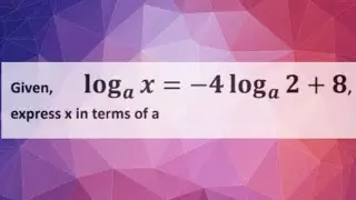 Logarithmic equations: How to solve logarithmic equations  in easy steps. #grade12algebra #maths