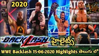 Randy Orton Vs Edge/Drew McIntyre Vs Bobby Lashley 2020/WWE Backlash 2020 Highlights/Randy Beat Edge