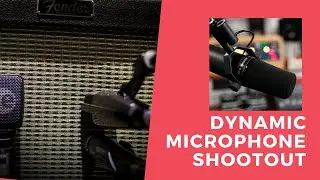 Dynamic Mic SHOOTOUT Comparison | Fender Deluxe Reverb Reissue 65 Guitar Amp 🎤