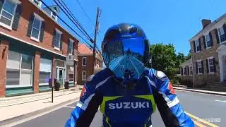 Ride 🏍 to High Rock, MD #gsxr750 #insta360oners 🏔