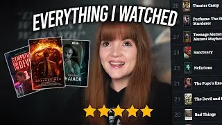 Movies & TV Recommendations | Everything I watched in August 2023 | Letterboxd Wrap-Up