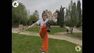 Kung Fu MASTER PATY LEE  少林烧火棍 Shao Huo Gun