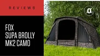 ПЕРВЫЙ ВЗГЛЯД! Распаковка новой системы зонтов Camo Supa от Fox | Карповая рыбалка