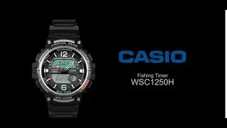 Casio Analog Digital WSC1250H:  Fishing Timer Watch