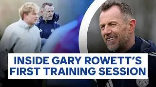 Inside Gary Rowett&rsquo;s First Training Session 👀 ⚽️ | New Leicester Manager Gets To Work In Seagrave