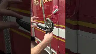 Fire dept rope rescue loading Petzyl ID