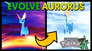 КАК ЭВОЛЮЦИОНИРОВАТЬ АМАУРУ В АУРОРУСА В POKEMON LEGENDS Z-A