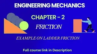 Example on Ladder friction