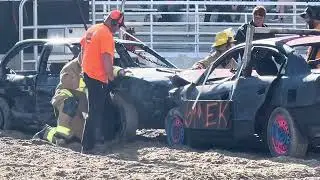 Happy Independence Day! Crash Derby Fireworks. Valentine, Nebraska