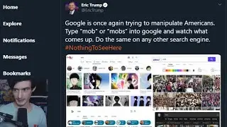 Eric Trump and the Mob Psycho 100 tweet...