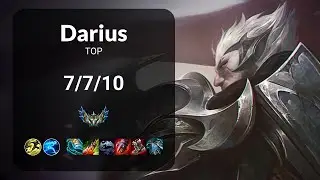 Darius vs Varus TOP - KR CHALLENGER Patch 15.9