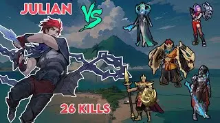 JULIAN 26 KILLS MANIAC | INTENSE GAME | MLBB