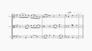 Invertible Counterpoint Idea; 3 Voices.