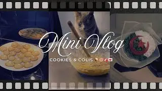 MINI VLOG - recette cookies, commandes et colis Vinted 📦🍪💌🍫