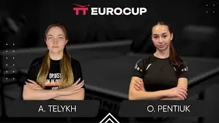 13:55 Anastasiia Telykh - Olena Pentiuk 28.01.2026 TT EURO.CUP Women Ukraine Star. TABLE 3