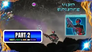 Void Source Walkthrough Gameplay Part 2 - Forest 1, Forest 2, Dump and Volcano