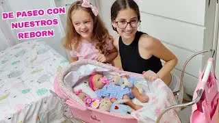 Menuda sorpresa se lleva Valentina cuando Nicole la deja pasear a sus reborn más pequeñitos
