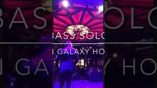 BASS SOLO OVER Bbm9 | USING MY MODULUS BASS QUANTUM 5strings | GALAXY HOTEL MACAU JAZZ GIG