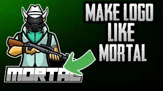 How to make logo like mortal|How to make logo like soul mortal