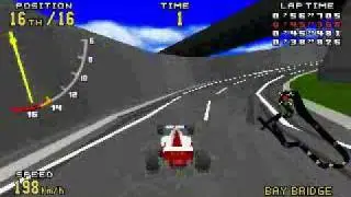 Virtua Racing Dexlue game over