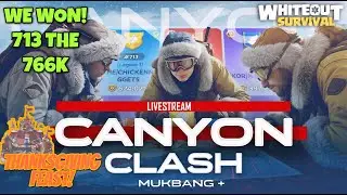 Canyon Clash 766K WIN & Thanksgiving 2026 FEAST. State 713. Livestream with Music. Whiteout Survival