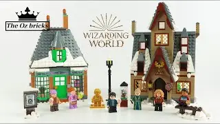 LEGO Harry Potter 76388 Hogsmeade Village Visit - speed build review