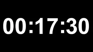 17 Minute and 30 Second Timer ⏲️