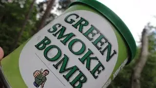 Riesen Rauchbombe GREEN SMOKE BOMB