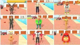 Top 10 viral characters link in Indian theft auto simulator game 🤑|| Devine gaming