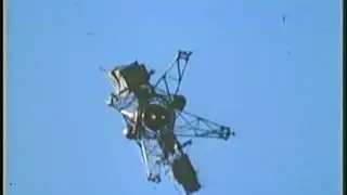 Astronaut Neil A. Armstrong crashes the Lunar Landing Research Vehicle (LLRV)