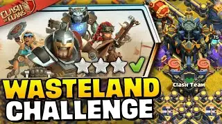 Easily 3 Star Wasteland Rumble Challenge event (Clash of Clans)