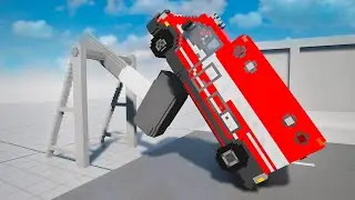 Cars vs Hammer Machine | Teardown Gameplay