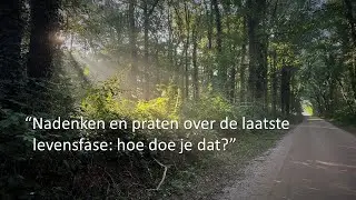Nadenken over je laatste levensfase, hoe doe je dat?