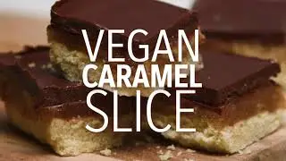 Vegan Caramel Slice