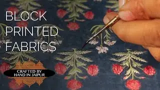 Crafted by Hand in Jaipur, India - Volume 2 Block Printed Fabrics